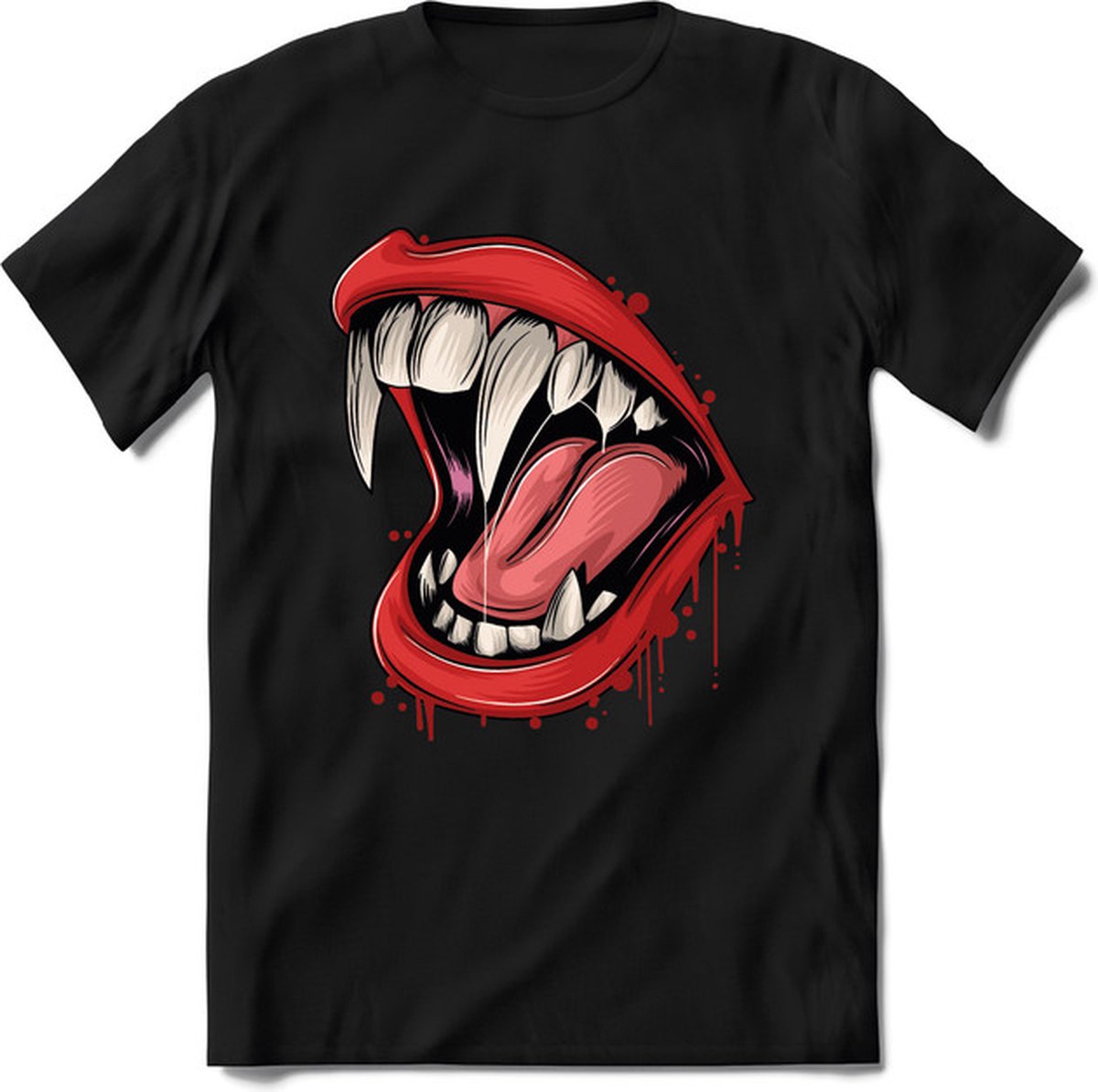 Halloween T-Shirt | Horror  Kleding Heren / Dames | Weerwolf , Monster , Vleermuis en Pompoen  Shirt |